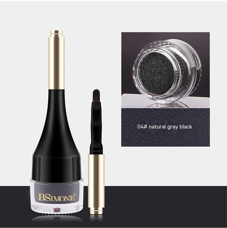 Air Cushion Eyebrow Skin care lotion Smooth Long-lasting Natural Three-dimensional Waterproof And Sweat-proof