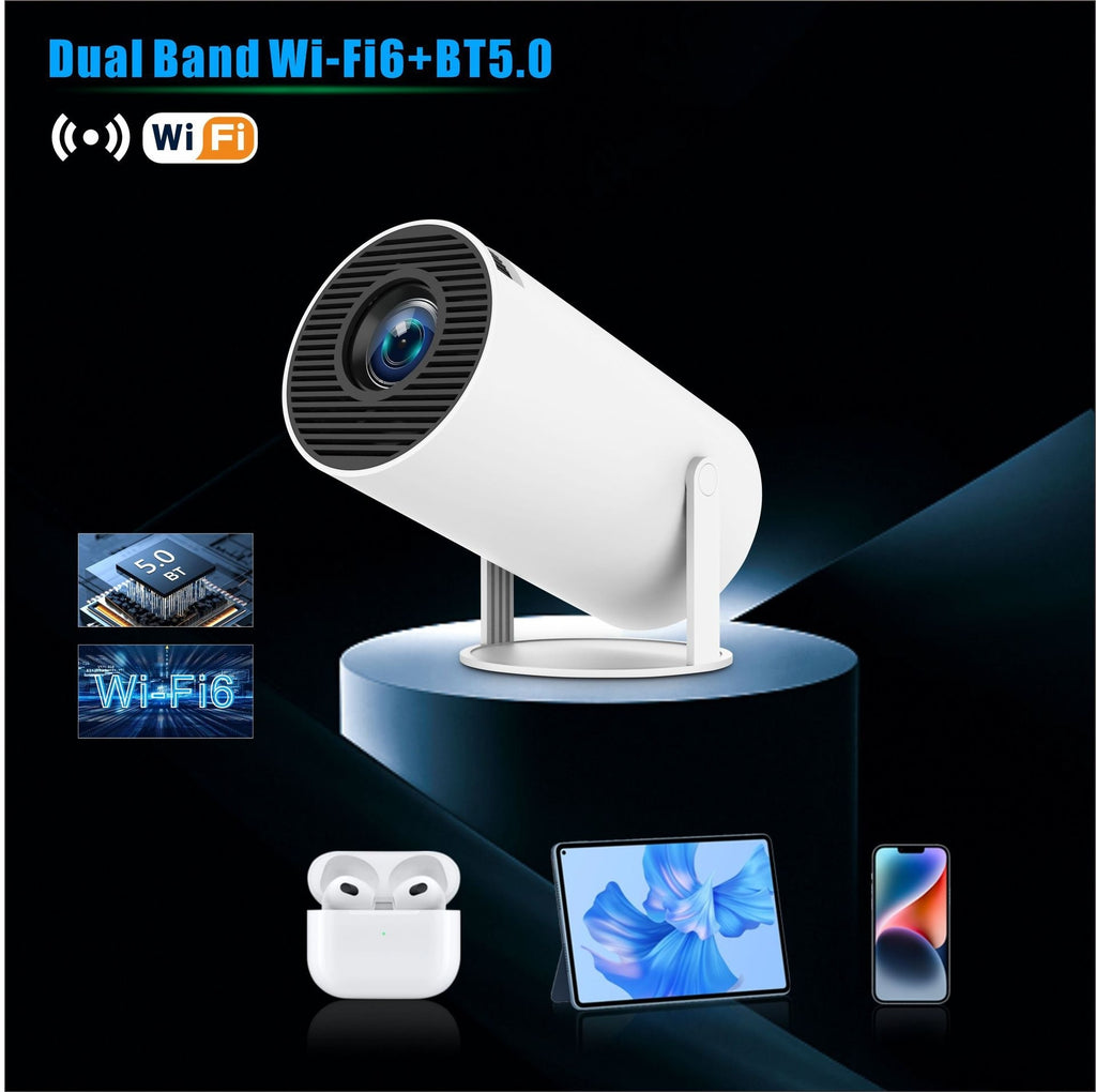 HY300 Pro Portable Projector – Home Theatre Entertainment