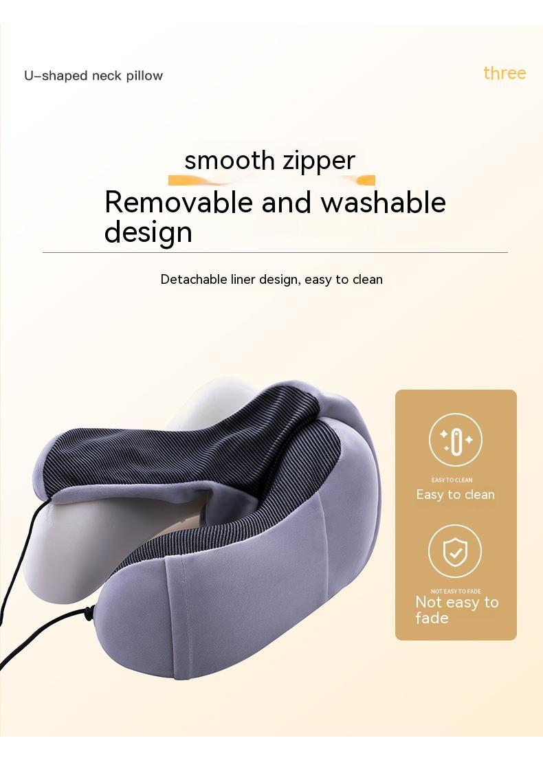 Memory Foam Travel Neck Pillow Set